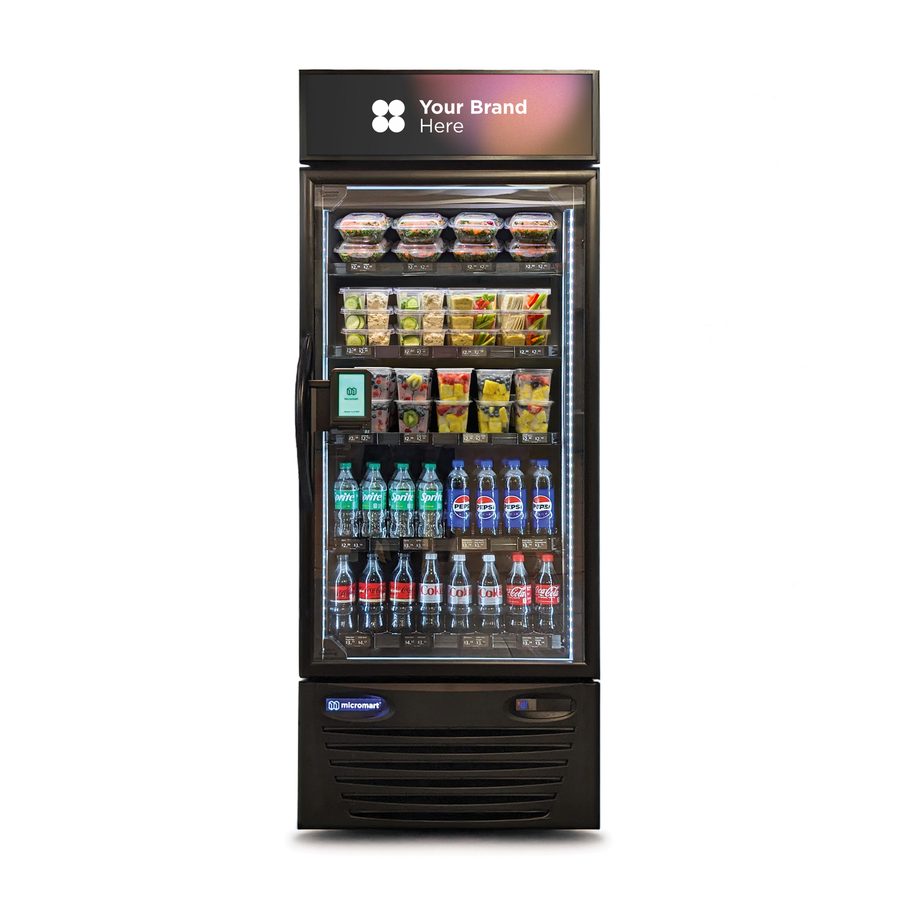 Example smart cooler vending unit